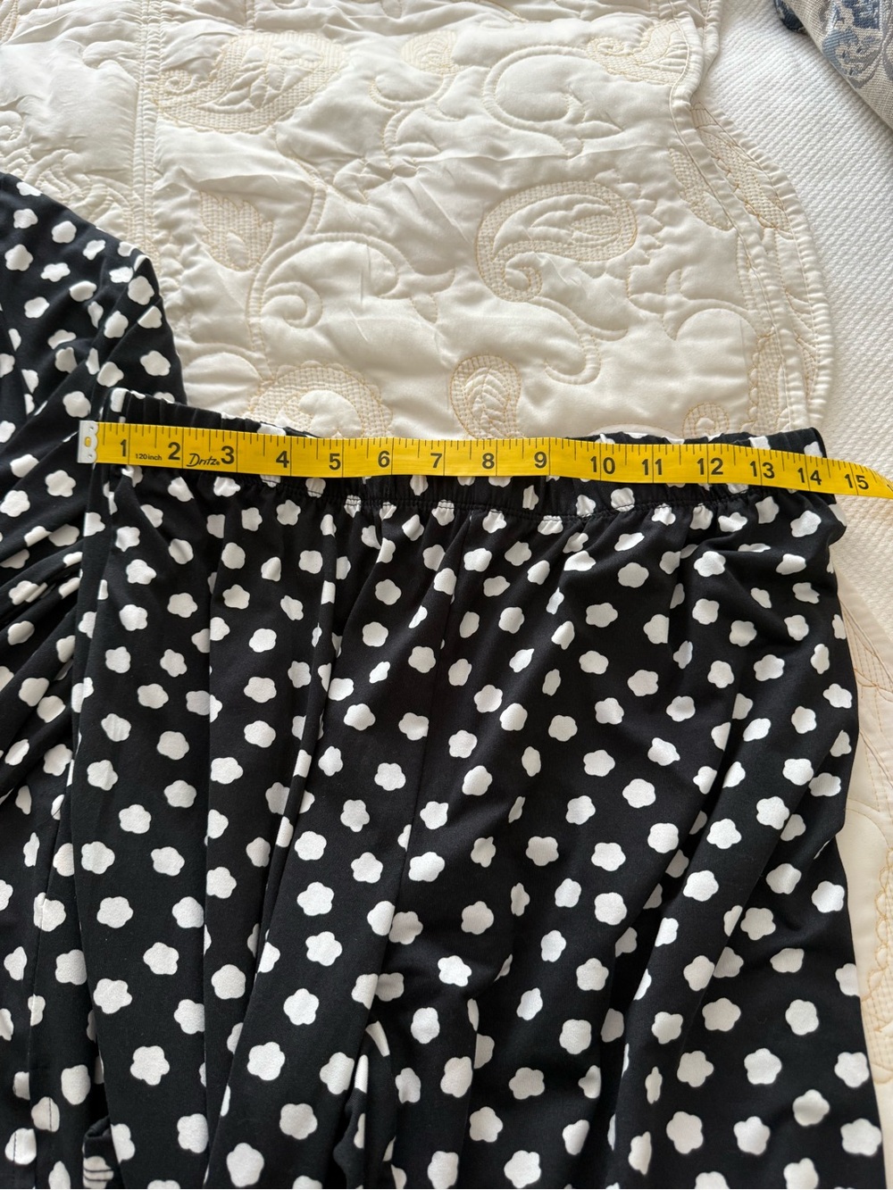 Kate Spade Women’s Black & White Polka Dot Pajama Set - Picture 5 of 6